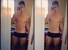 garoto branquinho em vídeo porno gay